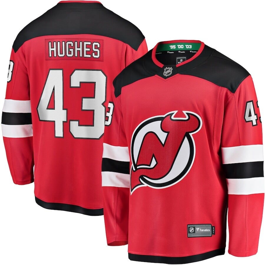 

Джерси Fanatics Branded New Jersey Devils, красный