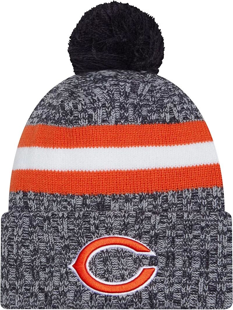 

Мужская темно-синяя спортивная вязаная шапка New Era Chicago Bears 2023 Sideline