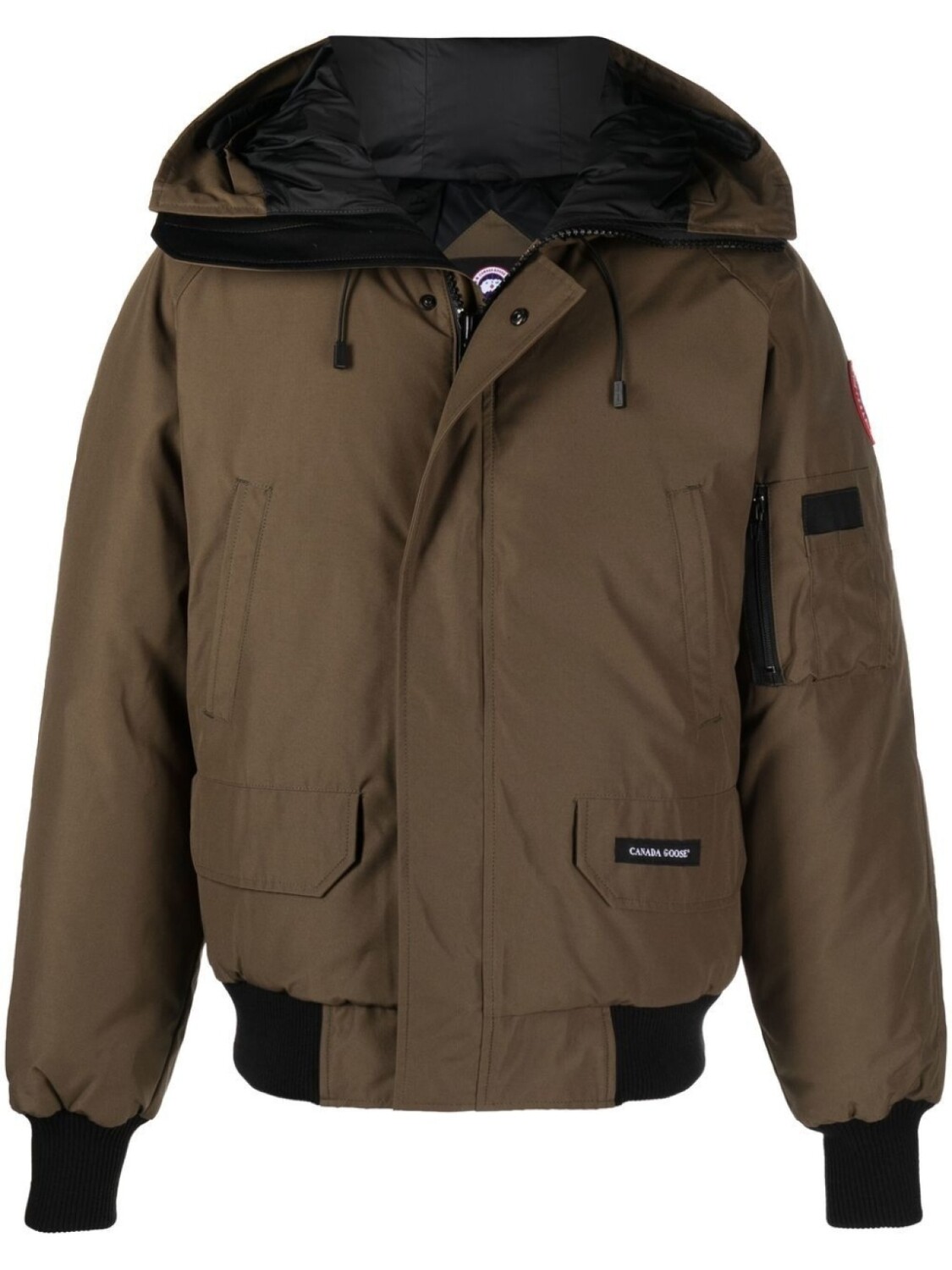 

Canada Goose бомбер-пуховик Chilliwack, зеленый