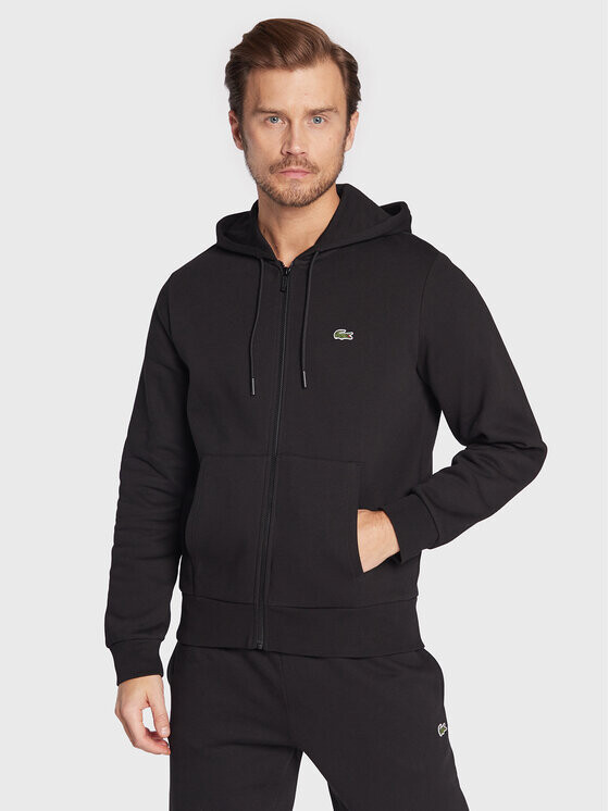 

Толстовка классического кроя Lacoste, черный