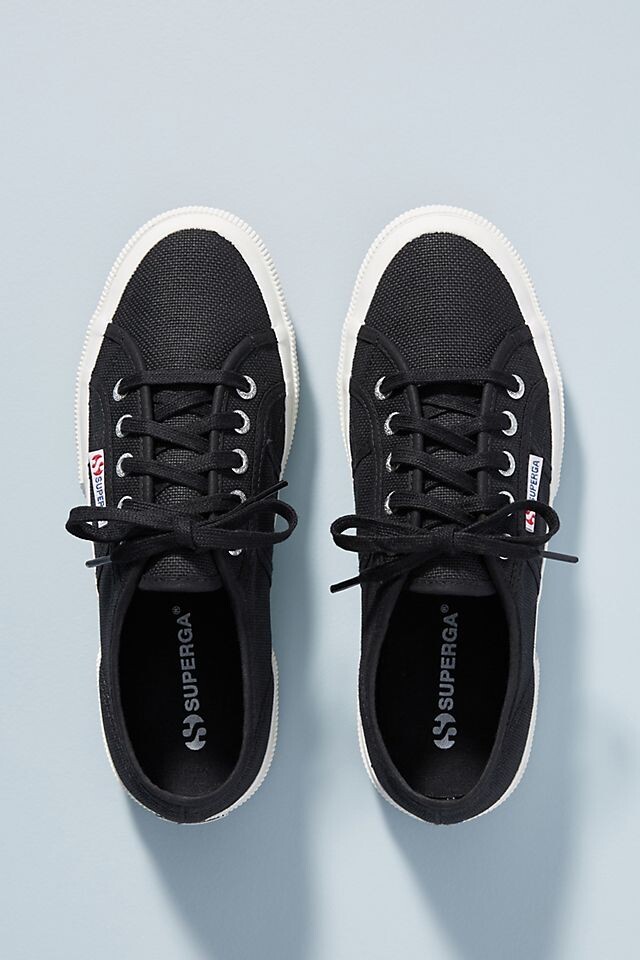 

Классические кроссовки Superga 2750 Cotu, черно/белый