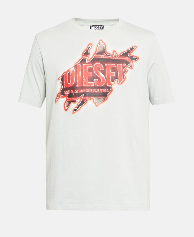 

Футболка Diesel, бирюзовый