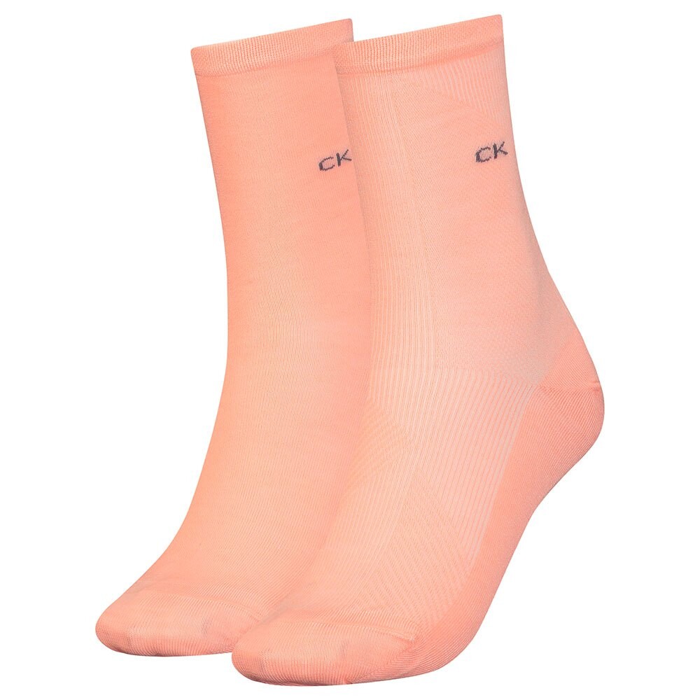 

Носки Calvin Klein Diagonal Rib 2 шт, розовый