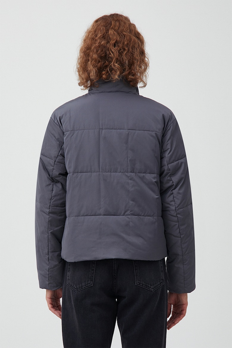 цена Стеганая зимняя куртка с высоким воротником Finn Flare, серый