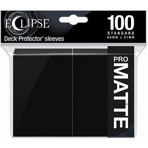 

Карточная игра Ultra Pro Ultra Pro Sleeves: Eclipse Matte - Jet Black (100)