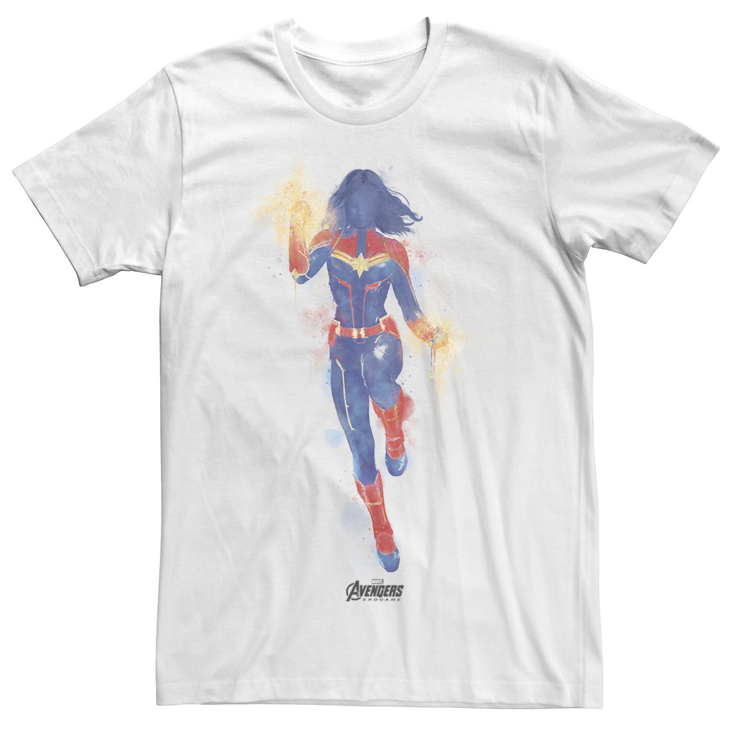 Мужская футболка с аэрозольной краской «Мстители: Финал» Marvel