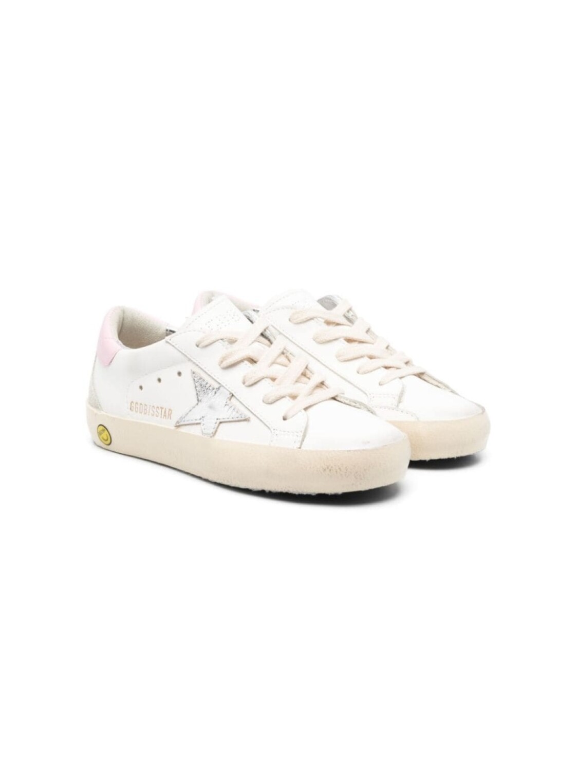

Golden Goose Kids кеды с нашивкой, белый