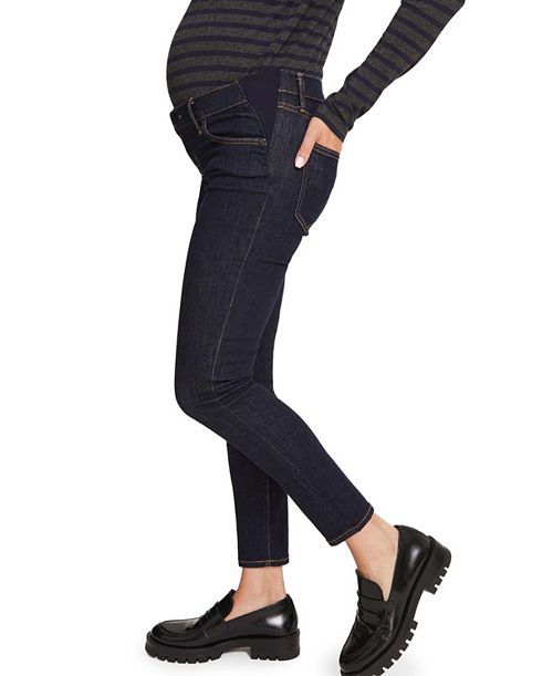 Узкие джинсы для беременных Under the Bump HATCH Collection, цвет Black napapijri hatch