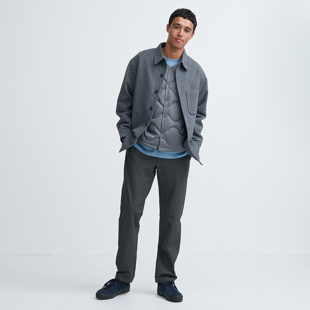 

Предпродажа, мужские/женские эластичные удобные брюки Uniqlo, защита от солнца, впитывание влаги, быстросохнущие, легкие, летние, для поездок на работу