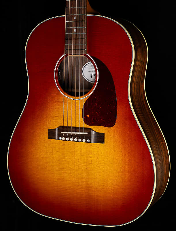 Акустическая гитара Gibson J-45 Studio Rosewood Satin Rosewood Burst