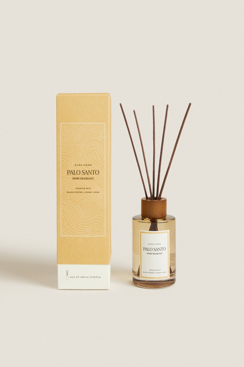 

(200 мл) palo santo reed diffuser Zara, ясень