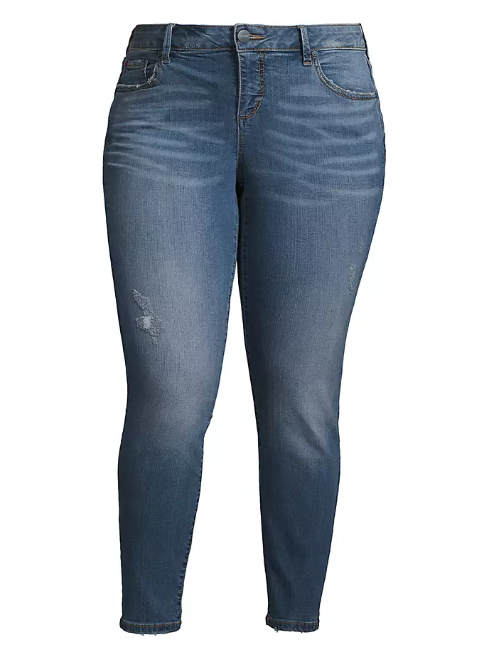 

Джинсы скинни Hazel со средней посадкой Slink Jeans, Plus Size, цвет hazel