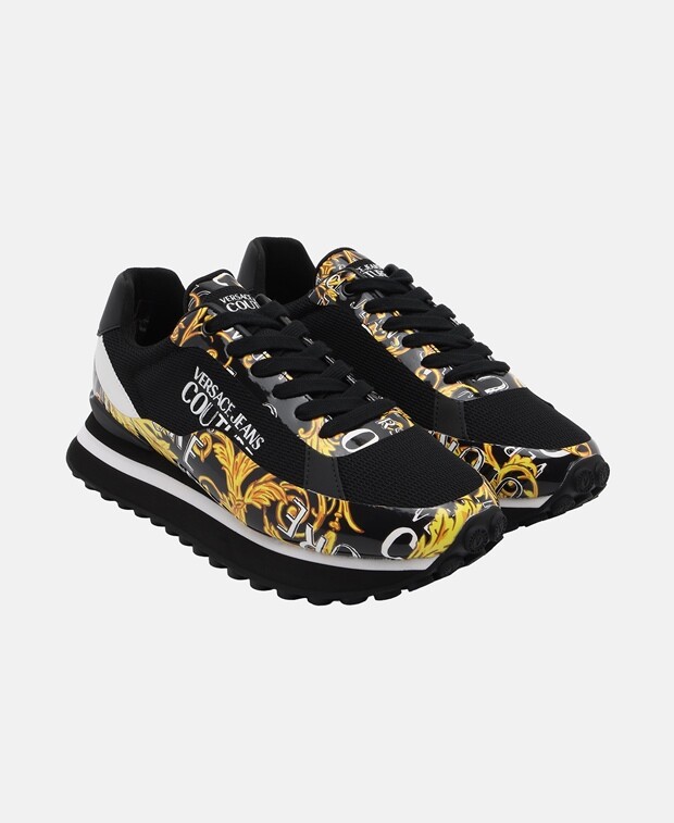 

Массивные кроссовки Versace Jeans Couture, золотой