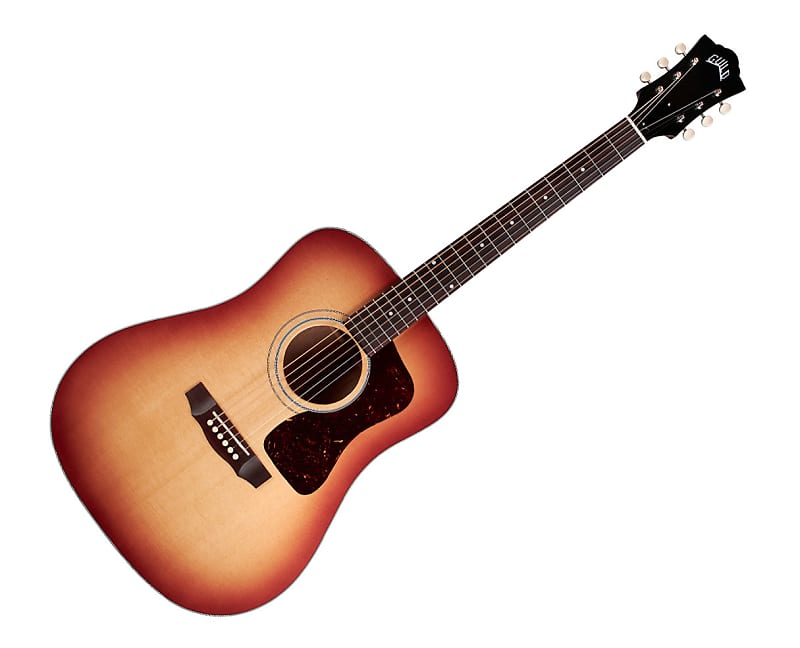 цена Акустическая гитара Guild D-40 Standard Dreadnought Acoustic Guitar - Pacific Sunset Burst