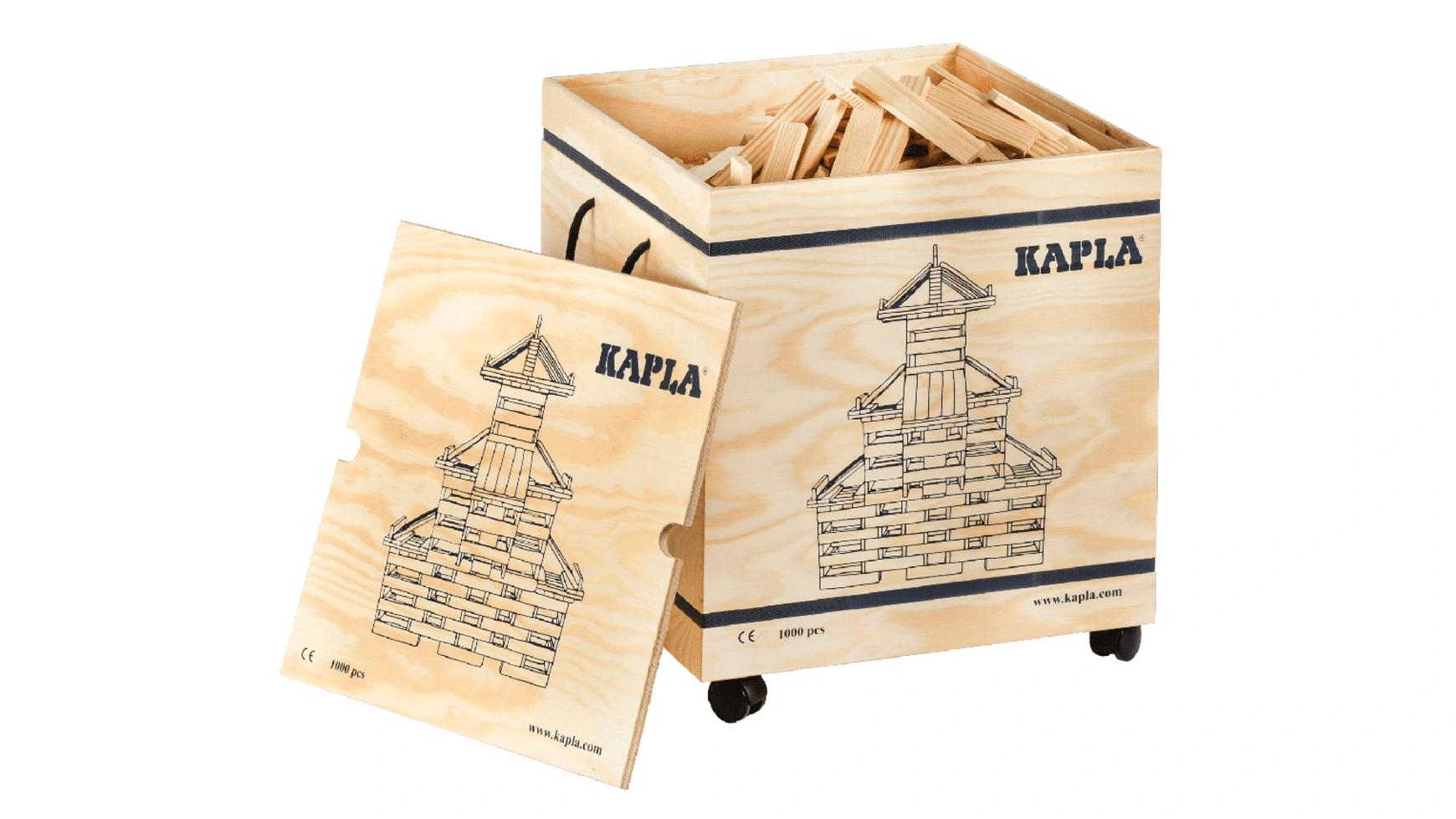 

Kapla Коробка, цвет натуральный, 1000 шт