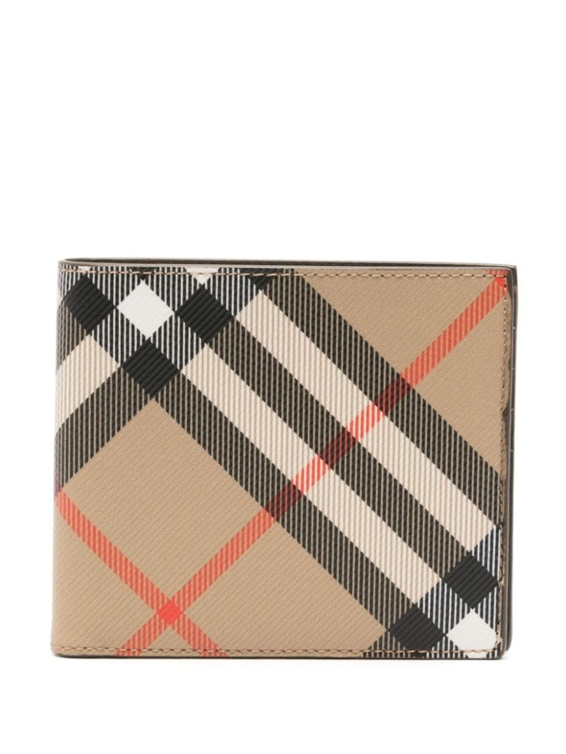 

Burberry бумажник в клетку Vintage Check, нейтральный цвет