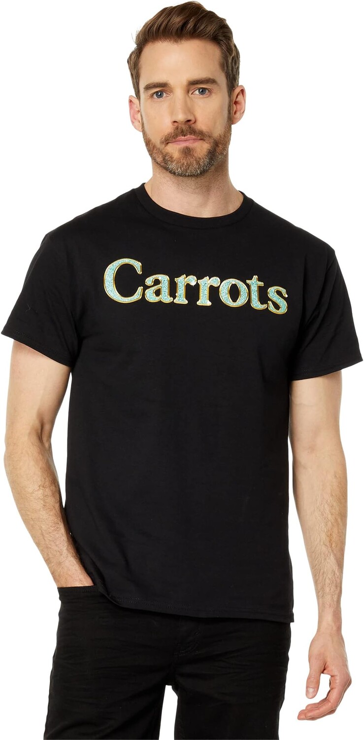 

Футболка с надписью Vvs Carrots By Anwar Carrots, черный