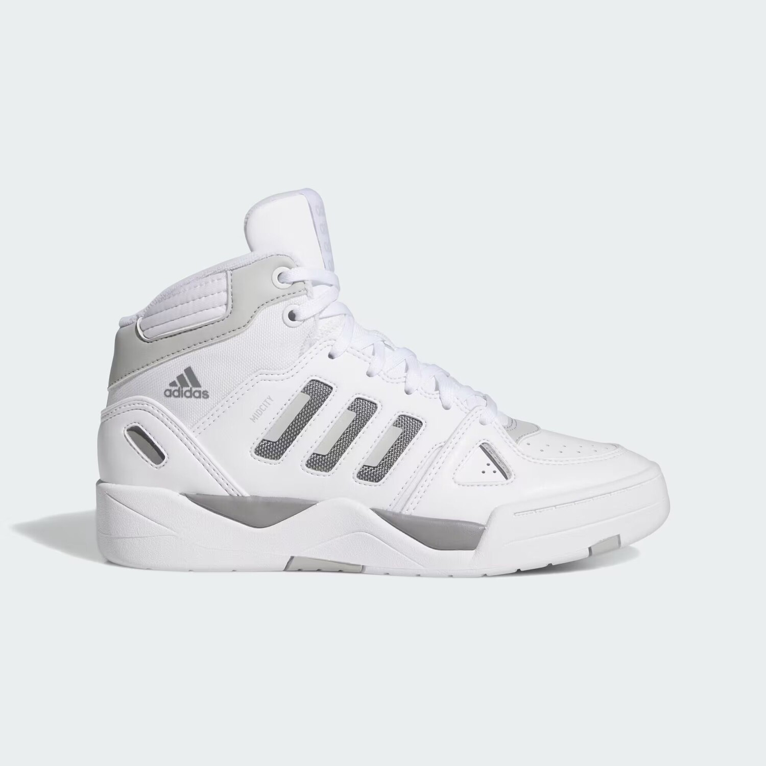 

Туфли средней длины Midcity Adidas, цвет Cloud White/Grey Two/Grey Three