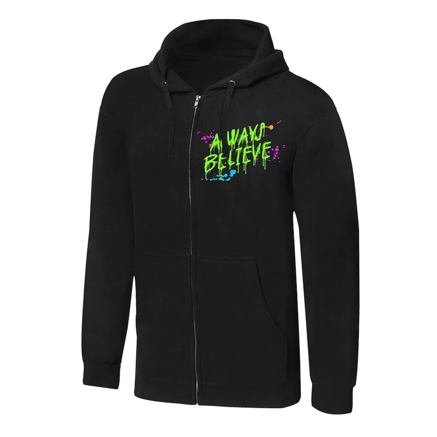 

Толстовка на молнии WWE Authentic The Ultimate Warrior, черный