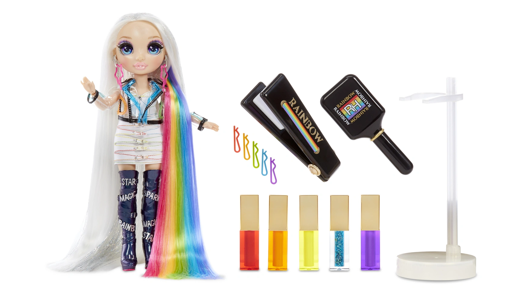 Студия причесок Rainbow High кукла surprise rainbow high джейд хантер
