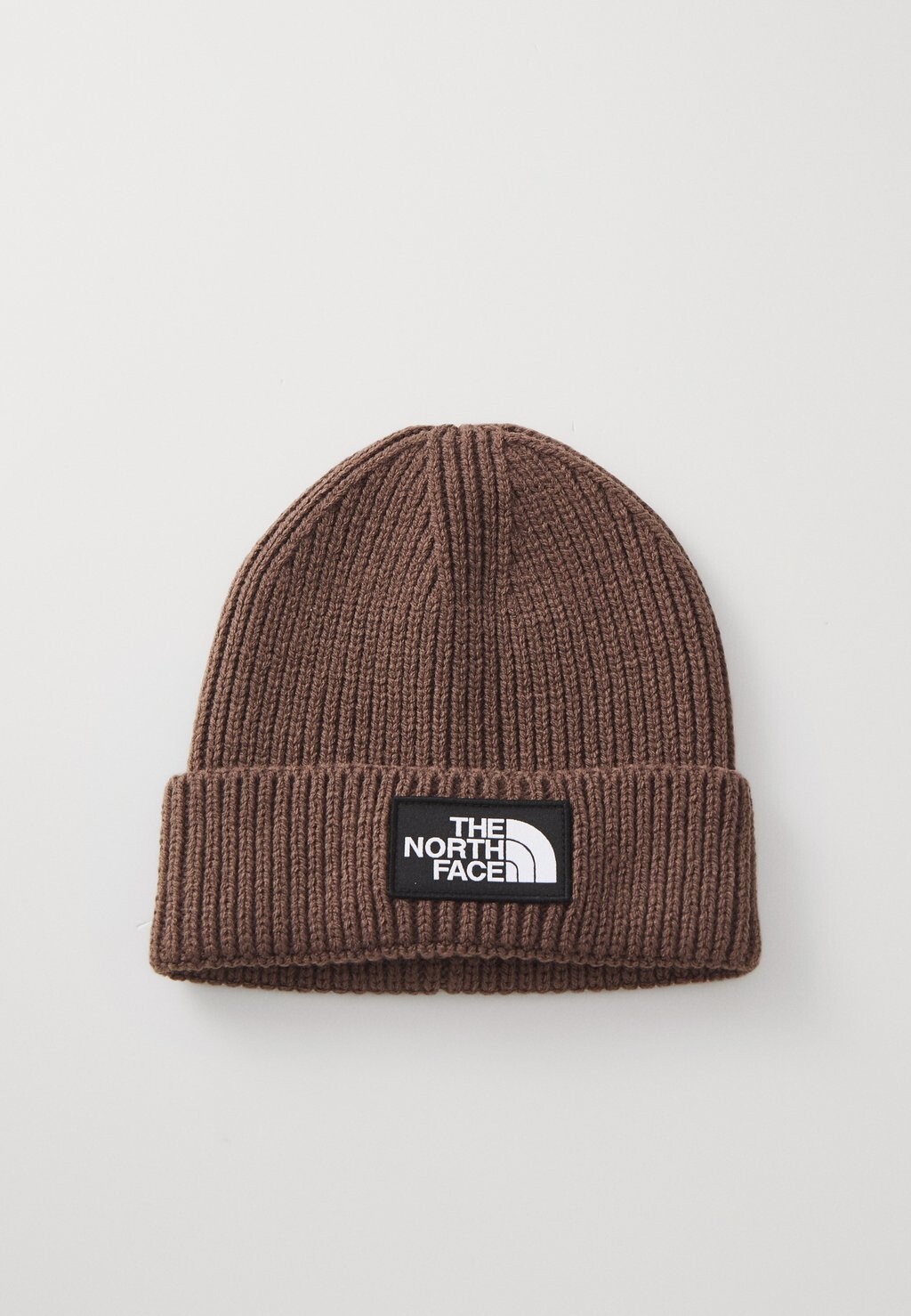 

Шапка LOGO BOX CUFFED BEANIE UNISEX The North Face, коричневый