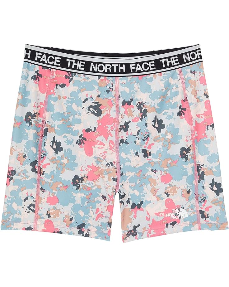 Шорты The North Face Bike Shorts, цвет Tourmaline Blue Multi Floral Camo Print kjjeaxcmy fine jewelry natural tourmaline female suit wholesale 925 sterling silver mouth all the powder tourmaline two colors
