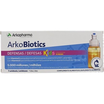 

Arko Arkobiotics Defense 7 детских флаконов 21г Arkopharma