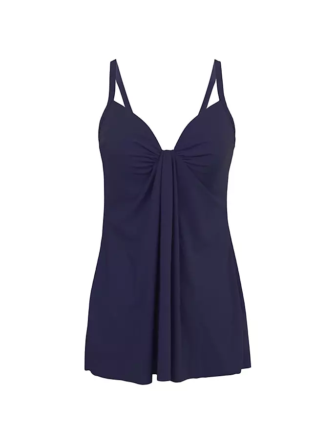 

Топ танкини Rock Solid Marina Miraclesuit Swim, синий