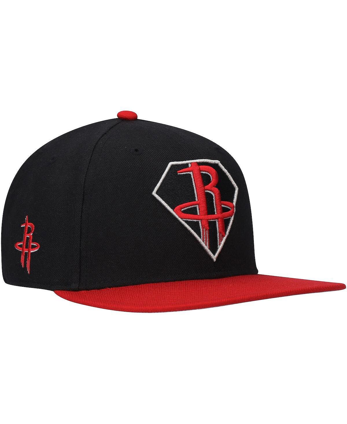 

Мужская черно-красная кепка '47 Houston Rockets в честь 75-летия Carat Captain Snapback '47 Brand