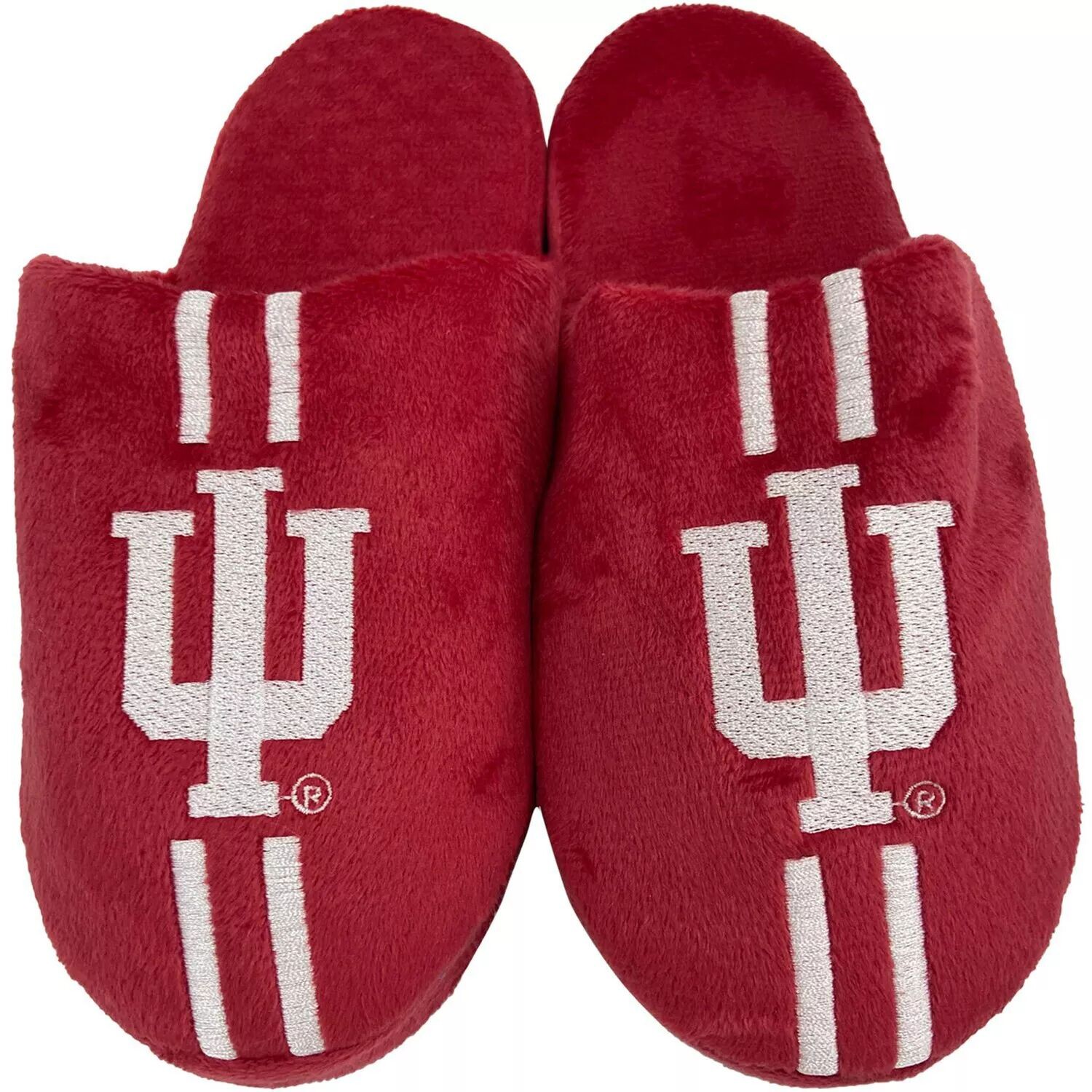 

Молодежные тапочки в полоску FOCO Indiana Hoosiers Team Unbranded