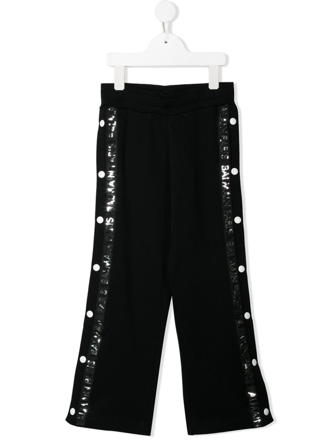 

Balmain Kids спортивные брюки с пуговицами, черный
