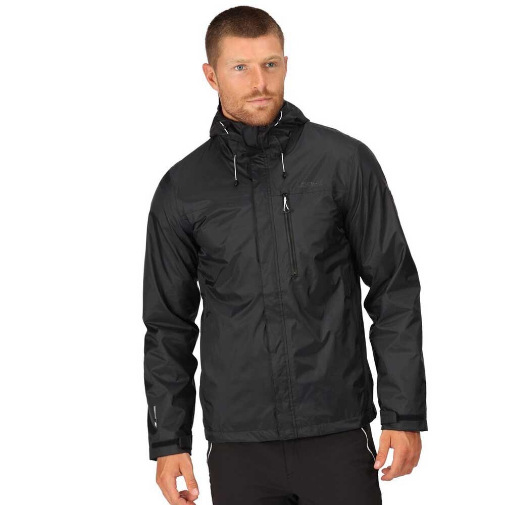 

Куртка Regatta Baslow Hoodie Rain, черный