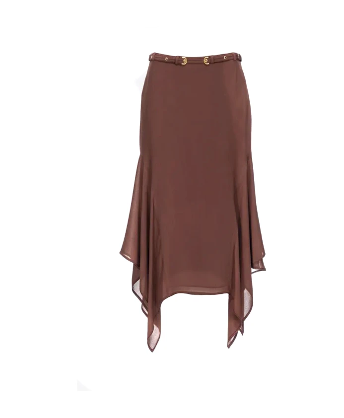 

Юбка SS24 Pinko, коричневый