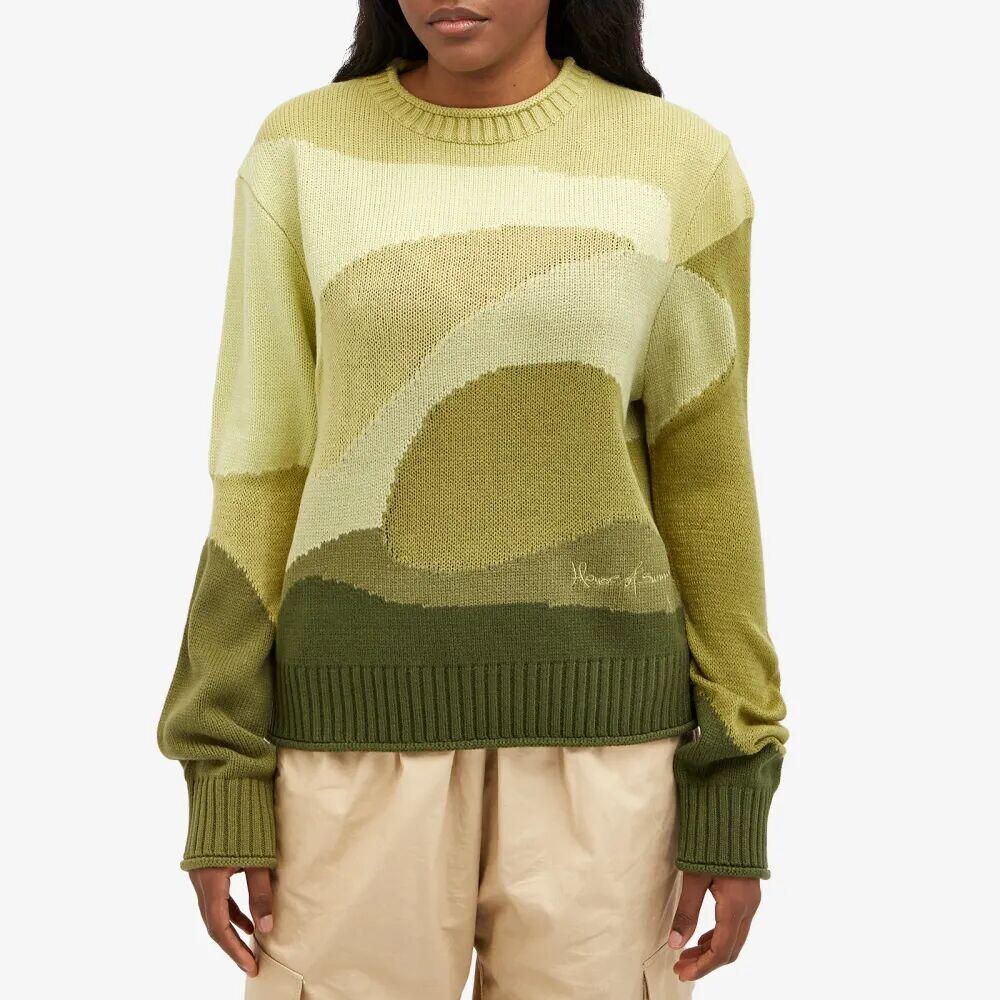 

House Of Sunny The Eden Landscape Knit, мультиколор