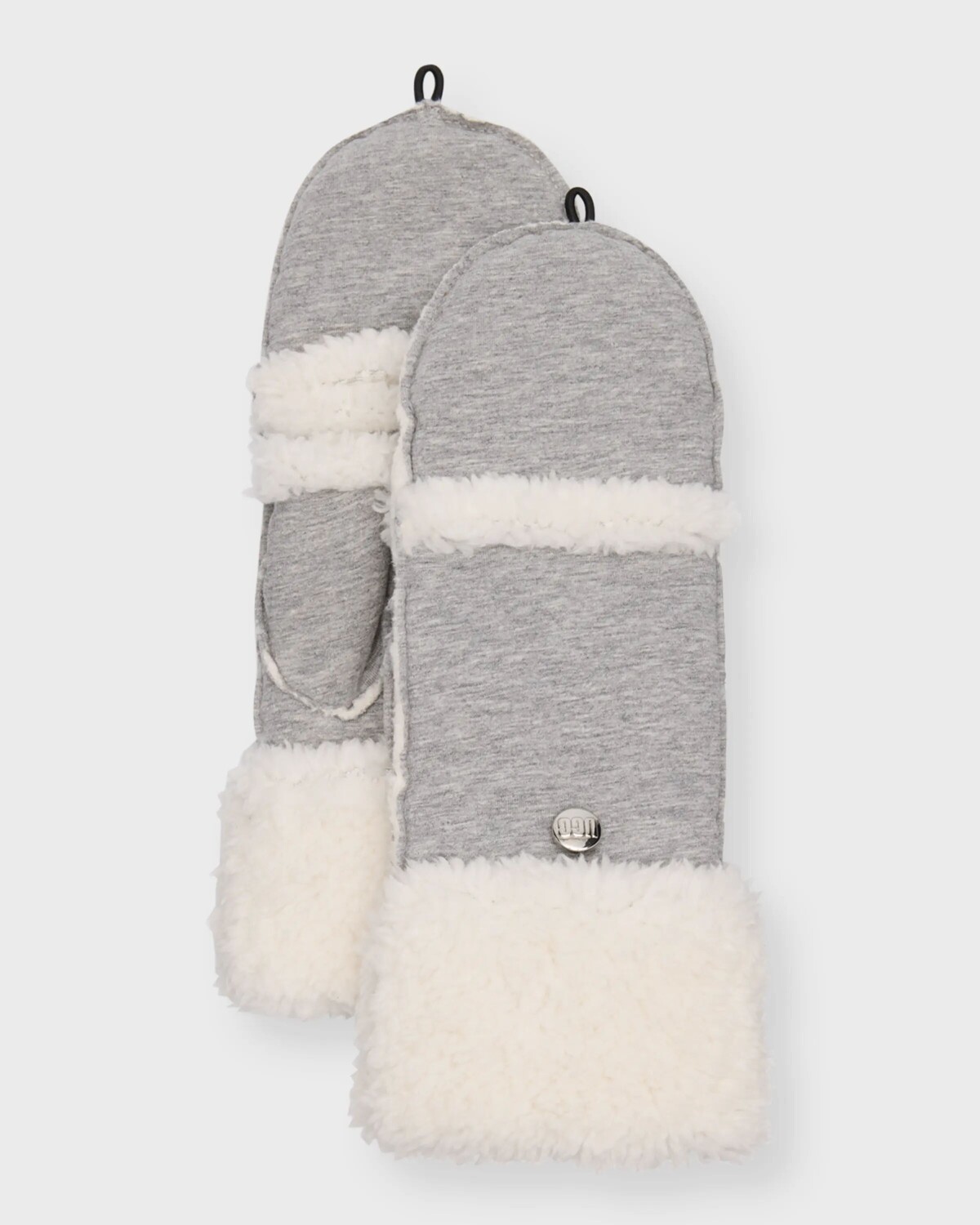 

Складные варежки из скрепленного флиса UGG, цвет Grey Heather