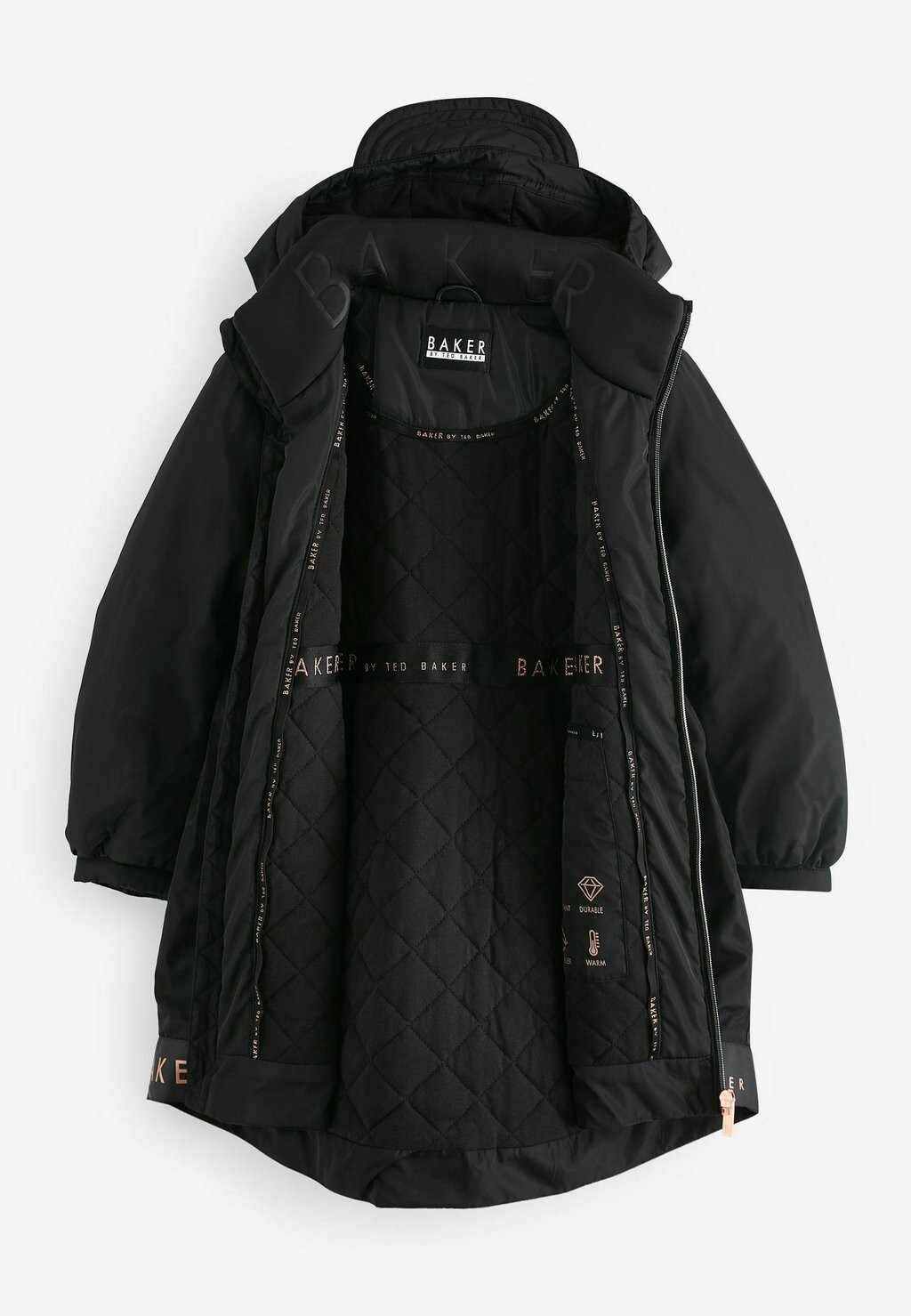 

Дождевик REGULAR FIT Baker by Ted Baker, черный