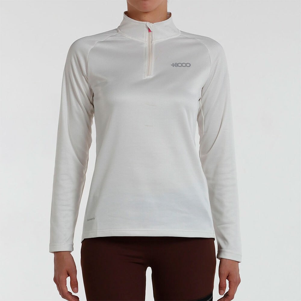 

Футболка с длинным рукавом +8000 Pagoeta Half Zip, белый