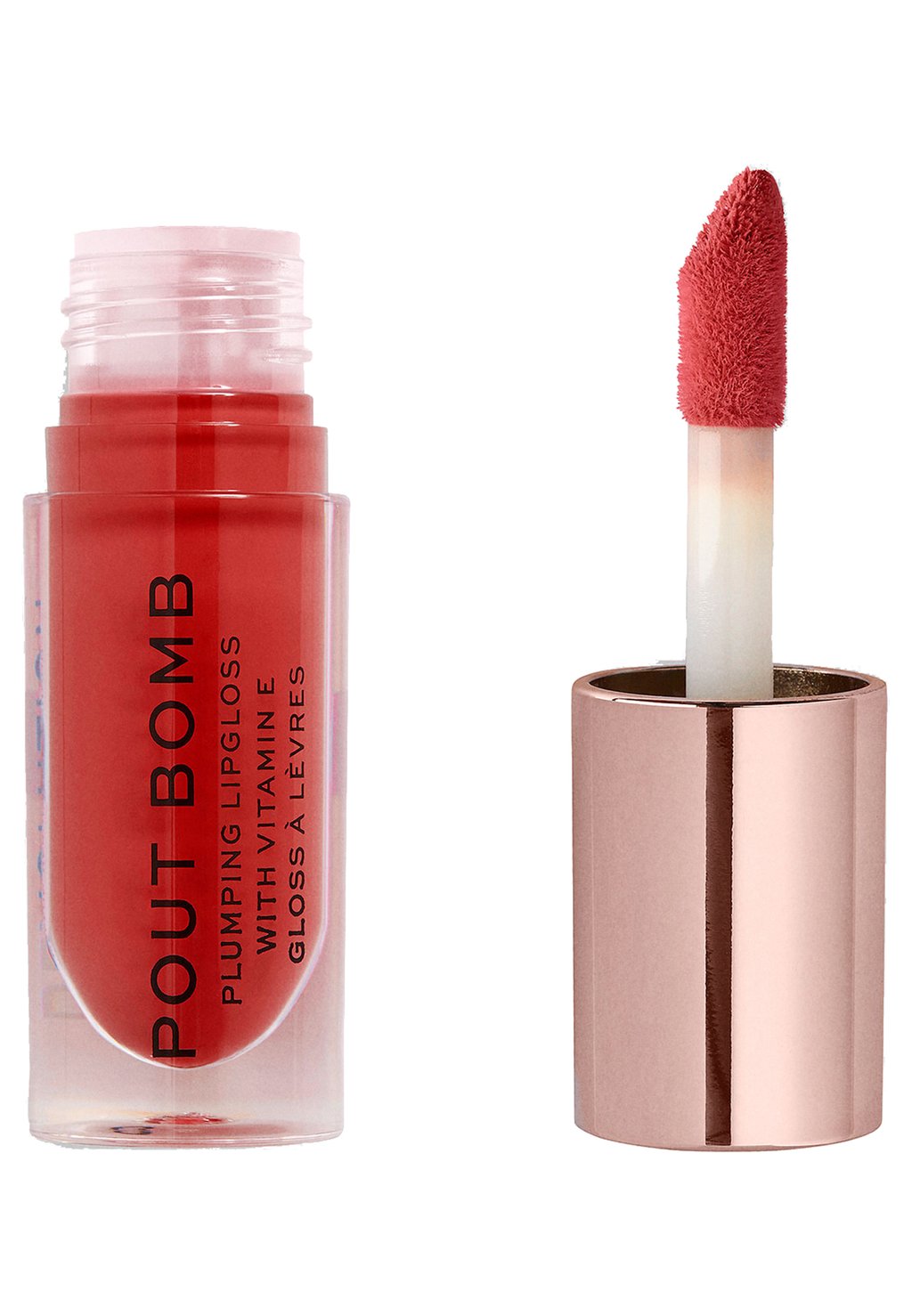 Блеск для губ Pout Bomb Plumping Gloss Lipgloss Makeup Revolution, цвет juicy блеск для губ pout bomb plumping gloss juicy