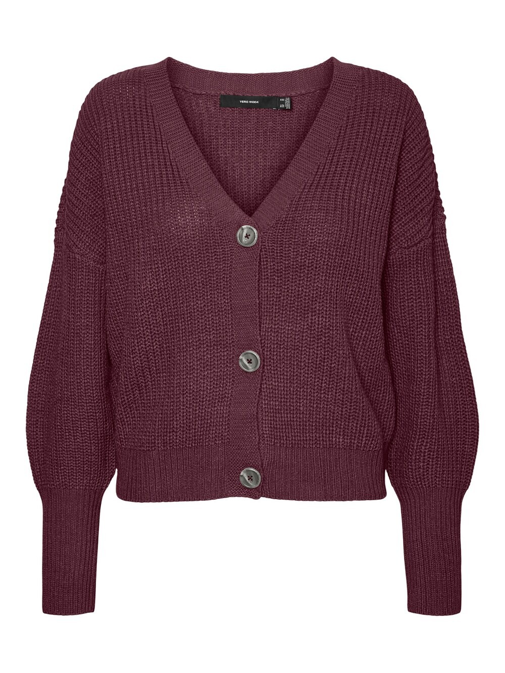 

Вязаный кардиган VERO MODA Lea, ягодный