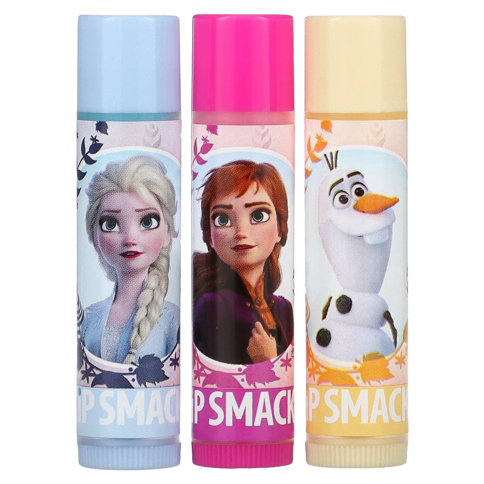 Lip Smacker Frozen II Бальзам для губ Trio Pack, 3 упаковки по 0,14 унции (4 г) каждая можжевельник сушёный магия востока ягода 5 г