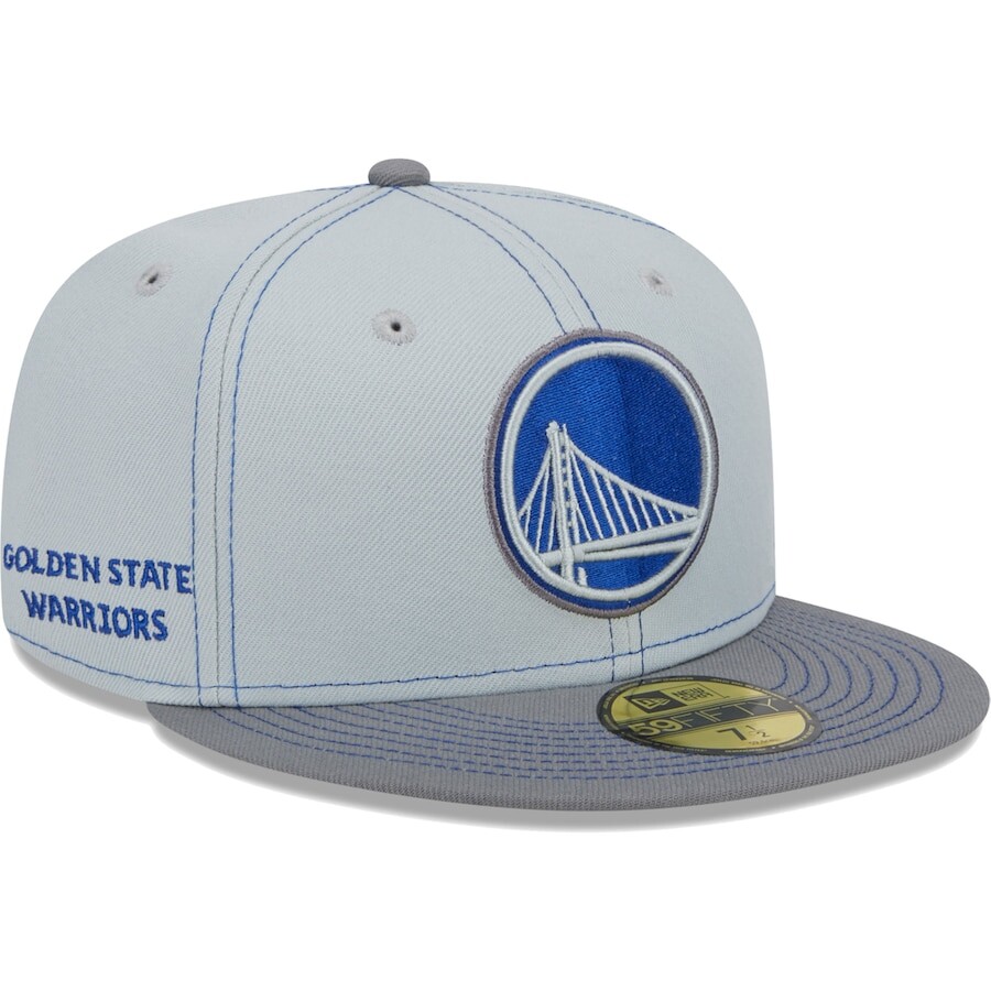 

Бейсболка New Era Golden State Warriors, серый
