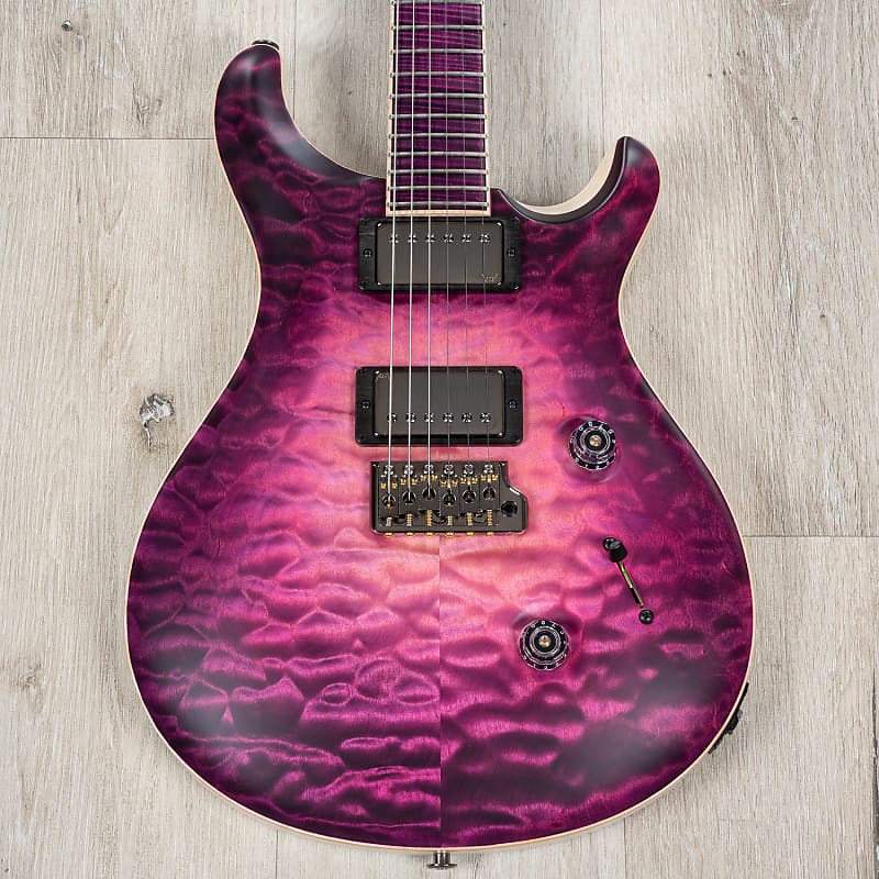 

Электрогитара PRS Paul Reed Smith Private Stock Custom 24 Guitar, Midnight Violet Dragon's Breath