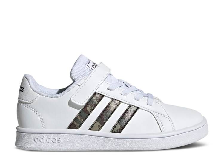 

Кроссовки Adidas GRAND COURT J 'CAMO', белый