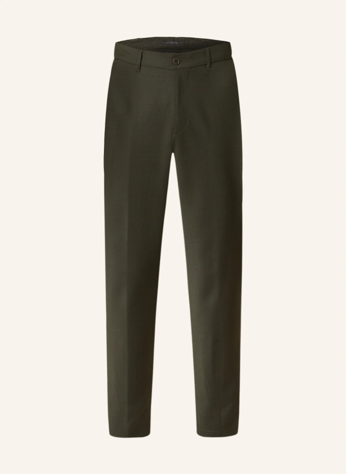 Костюмные брюки ajend очень узкого кроя Drykorn, зеленый костюмные брюки ajend drykorn серо коричневый