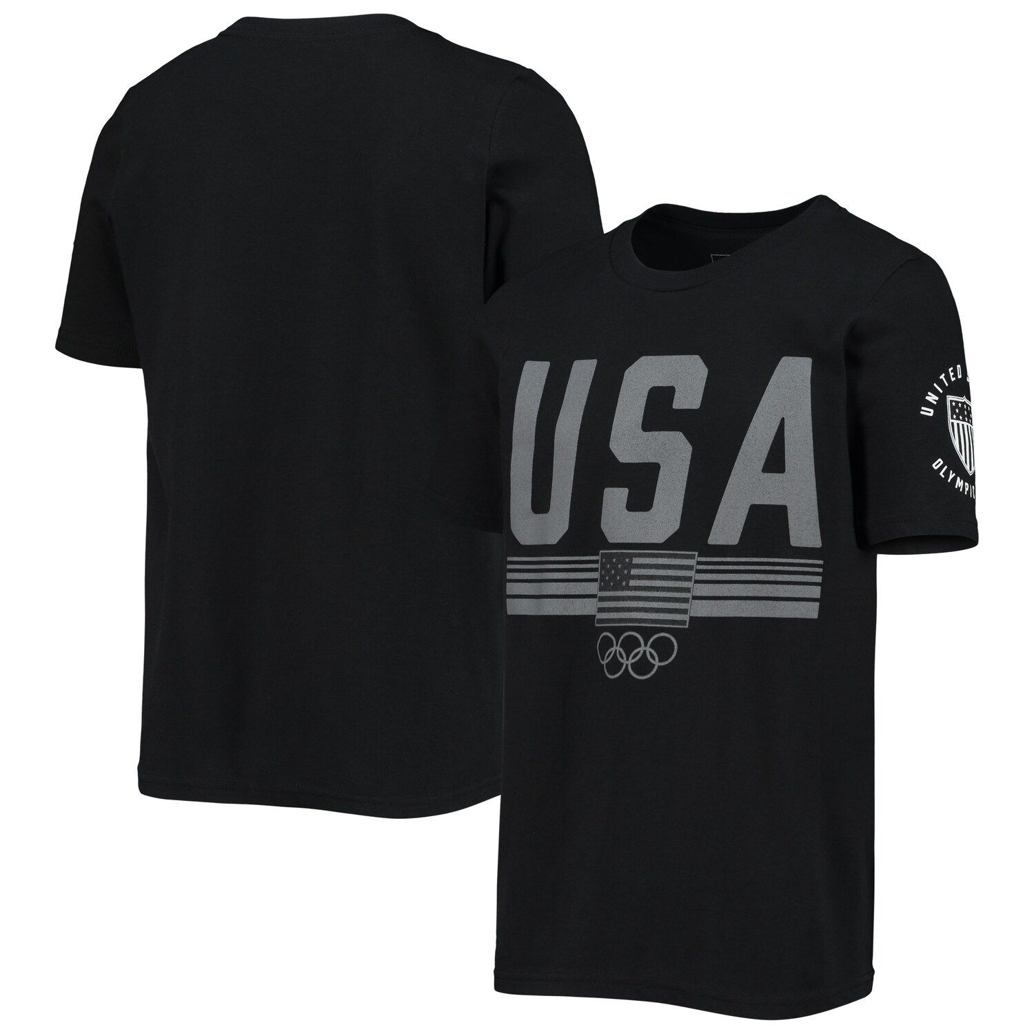 цена Черная футболка Youth Team USA Next Level Outerstuff