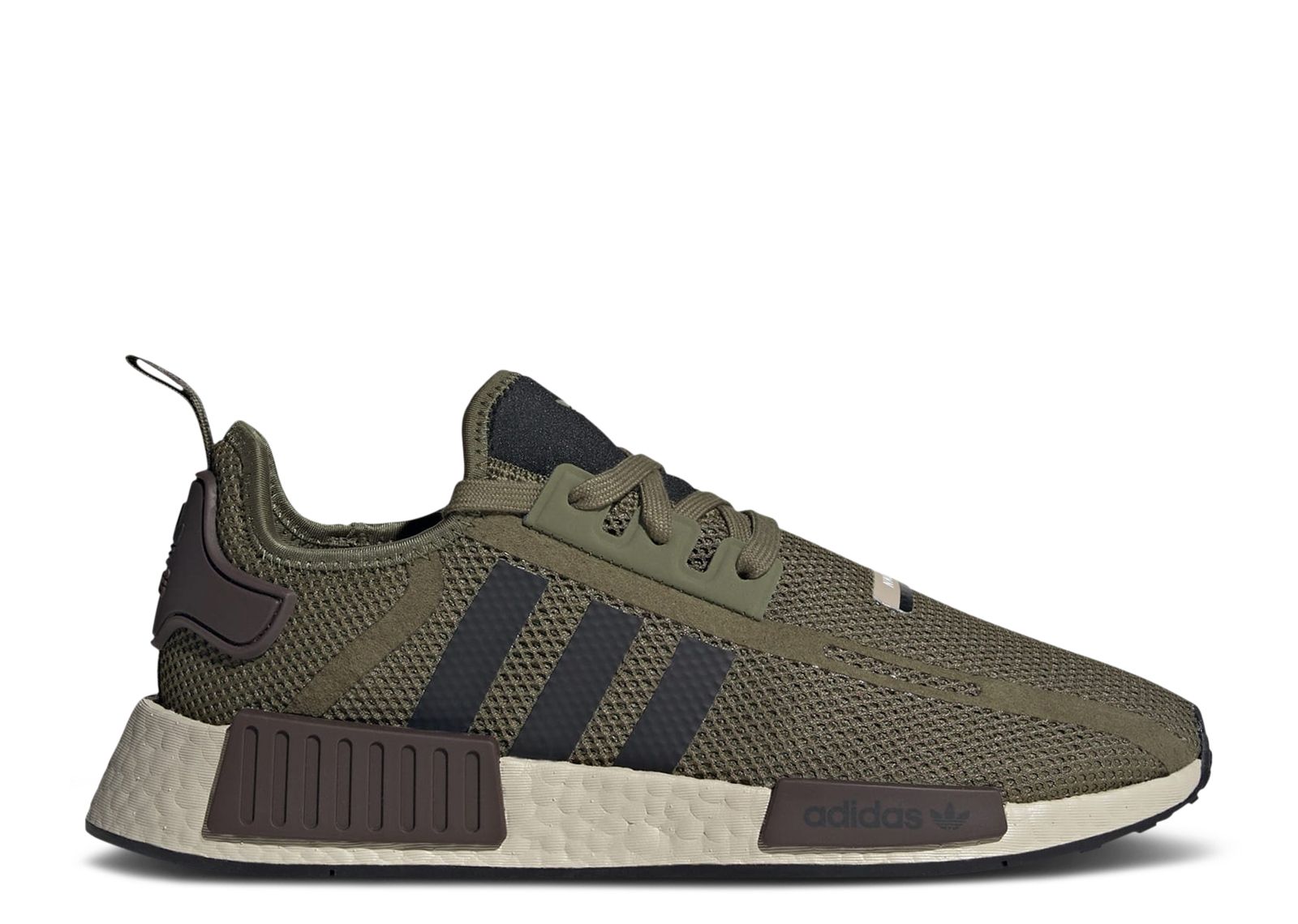 

Кроссовки adidas Nmd_R1 'Focus Olive', зеленый, Зеленый;серый