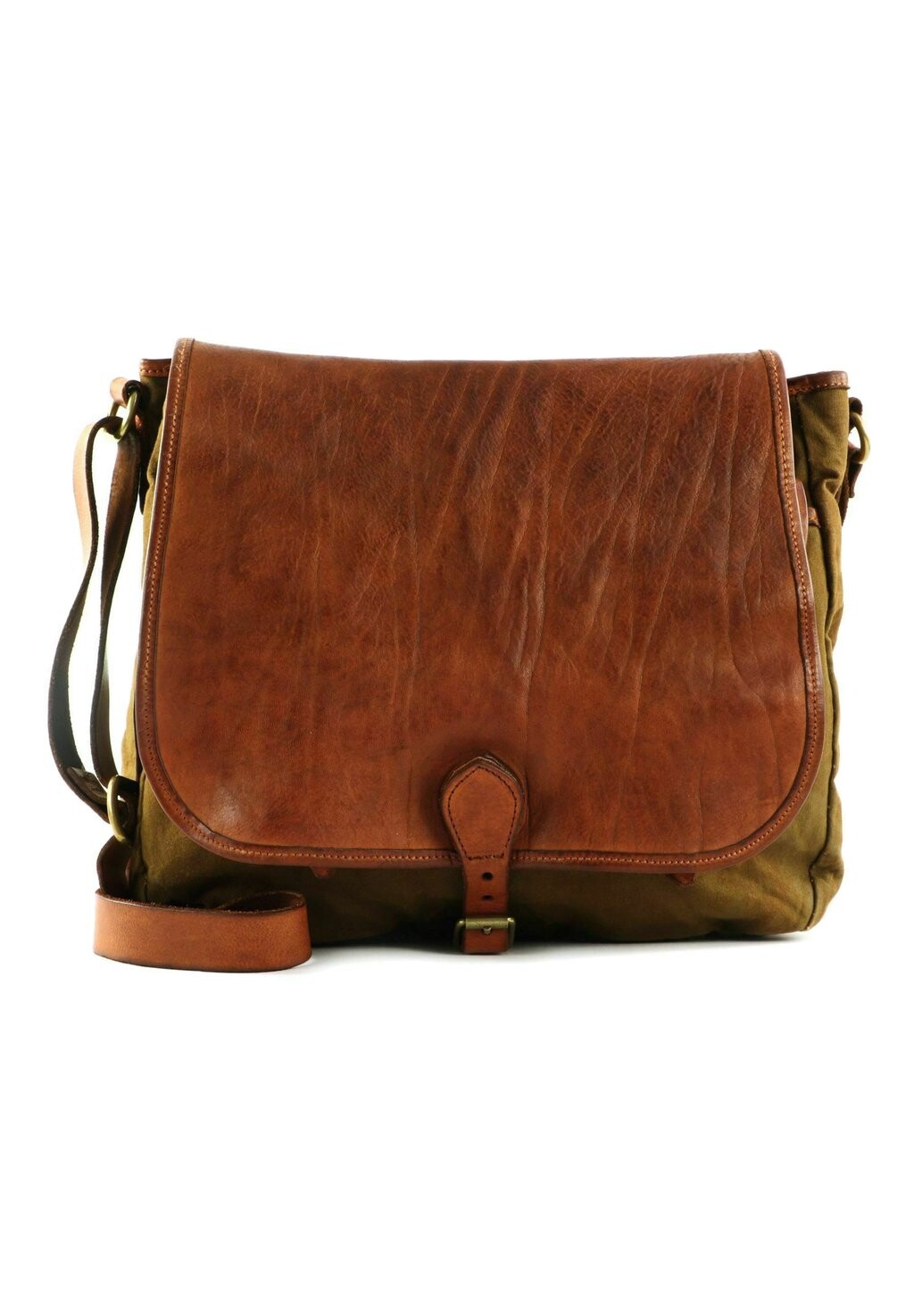 

Сумка через плечо SHOULDER Campomaggi, цвет v militare t cognac