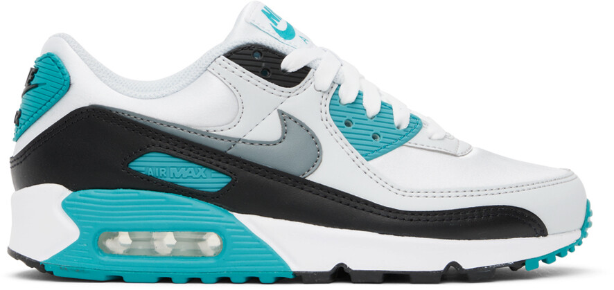 

Серо-синие кроссовки Nike Air Max 90, Синий
