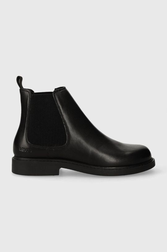 

Кожаные ботинки челси Amos Chelsea Levi's, черный