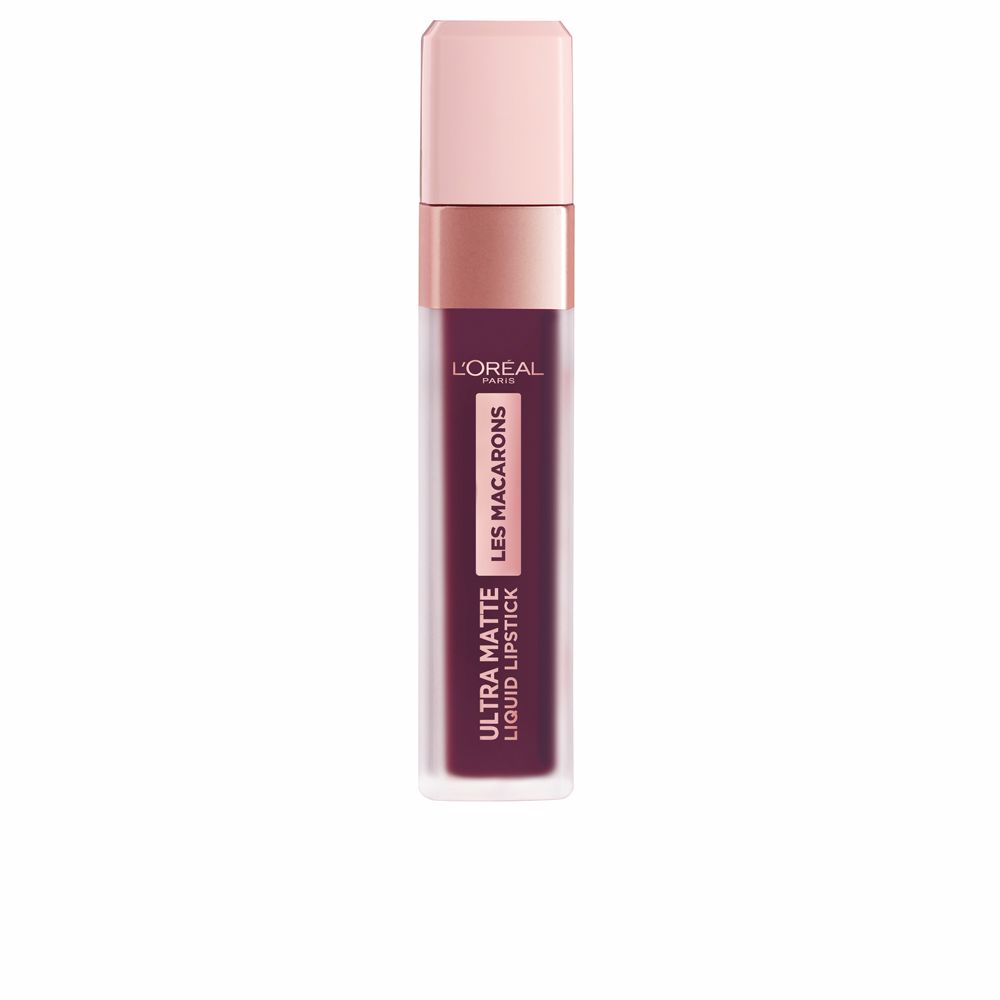 цена Губная помада Les macarons ultra matte liquid lipstick L'oréal parís, 8 мл, 830-blackcurrant c